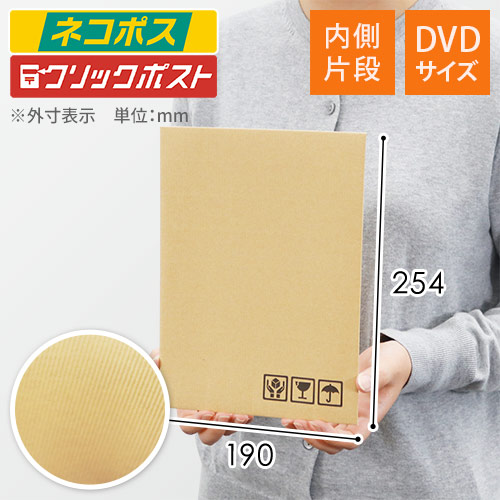 紙製クッション封筒（DVDサイズ） width=500