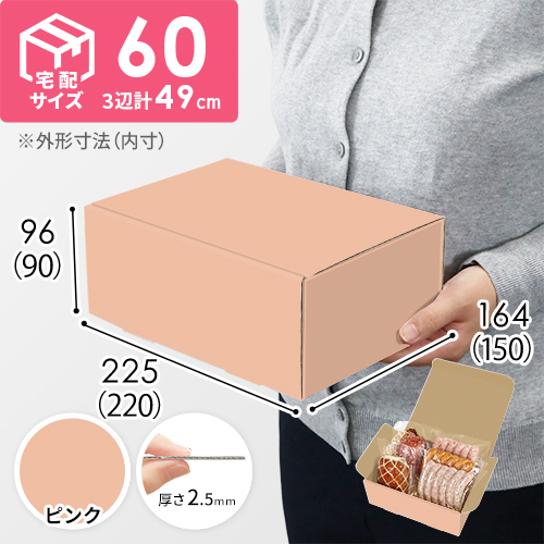 【ピンク色】宅配60サイズ・N式ケース（A5サイズ） width=500
