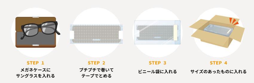 サングラスの梱包方法とメルカリ対応の発送方法も解説 - お役立ち記事 ...