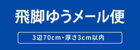 飛脚ゆうメール便対応