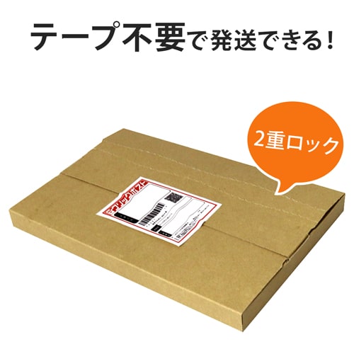 【ネコポス・クリックポスト】A4厚さ2.5cm・テープレスケース