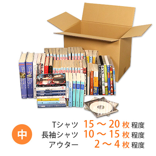 引越しダンボール1人用 10枚セット（中・100サイズ）