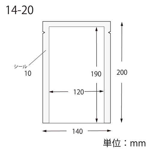 ナイロンポリ Ｋ１４−２０