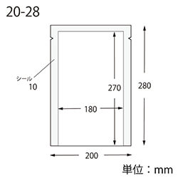 ナイロンポリ Ｋ２０－２８