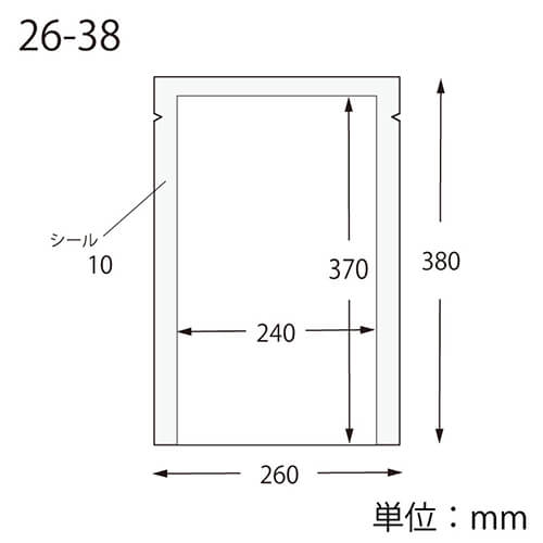 ナイロンポリ Ｋ２６−３８