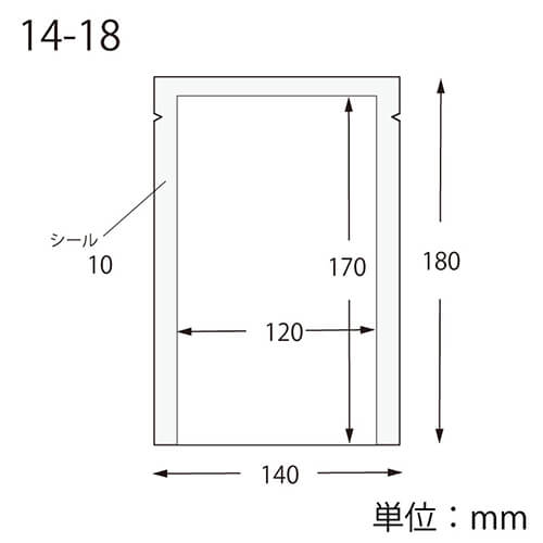 ナイロンポリ Ｋ１４−１８