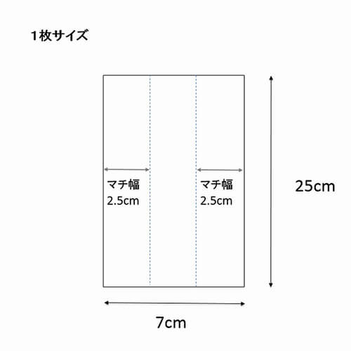 スウィートパック ７＋５×２５ 無地