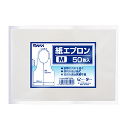 SWAN 紙エプロン M 白