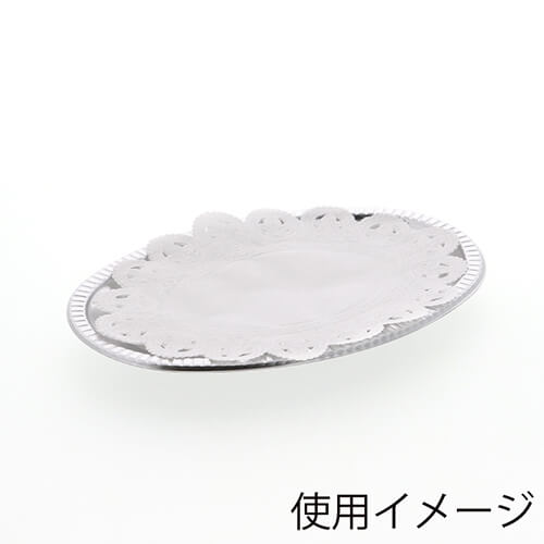SWAN レースペーパー 小判型 9号 白 100P