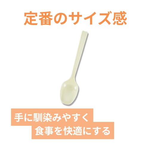 HEIKO プラスチックスプーン 16cm バラ アイボリー 100本