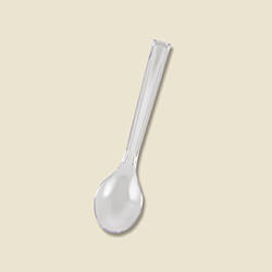HEIKO プラスチックスプーン 12.3cm 個包装 透明 100本