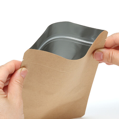 チャックスタンド袋 ＢＡ１４－２２ クラフト