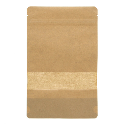 チャックスタンド袋 ＢＰ１４－２２ 窓付クラフト