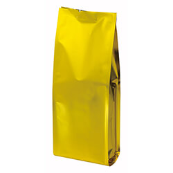 インナーバルブ付２００ｇ用ガゼット袋　ゴールド