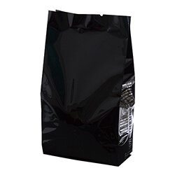マット黒　インナーバルブ付１００ｇ用ガゼット袋