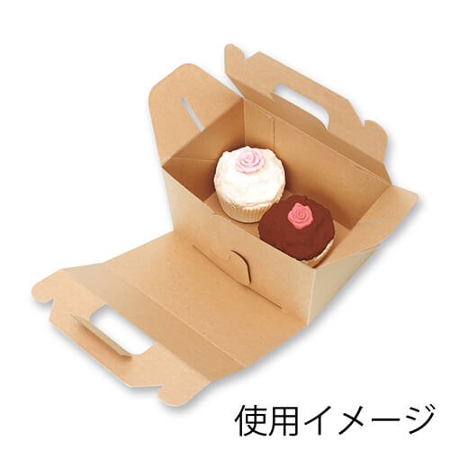 HEIKO 箱 ネオクラフト キャリーボックス S ケーキ2〜3個用