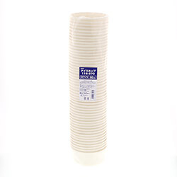 HEIKO 製菓資材 アイスカップ 9オンス(270ml) ホワイト 50個