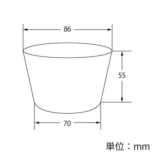 HEIKO 製菓資材 アイスカップ 5オンス(200ml) クラフト 50個