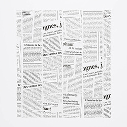 HEIKO ワックスペーパー ニュースレター黒 218×250mm 100枚入