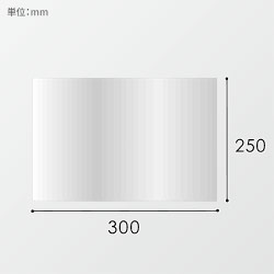 HEIKO 食品用OPPシート 250×300 #20 食品衛生法規格
