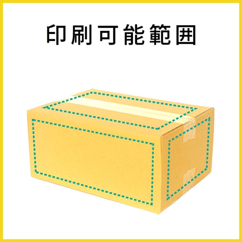 【名入れ印刷】宅配80サイズ ダンボール箱
