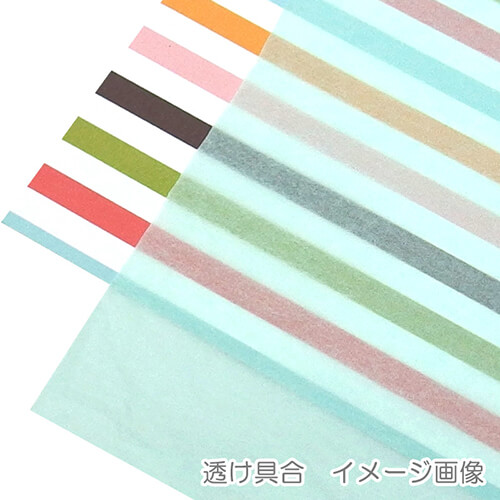薄葉紙（ライトグリーン・1091×788mm・14ｇ・大）