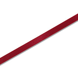 HEIKO シングルサテンリボン 12mm幅×20m巻 濃赤