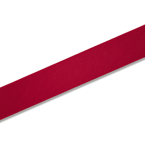 HEIKO シングルサテンリボン 36mm幅×20m巻 濃赤
