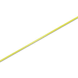 HEIKO シングルサテンリボン 3mm幅×20m巻 黄色