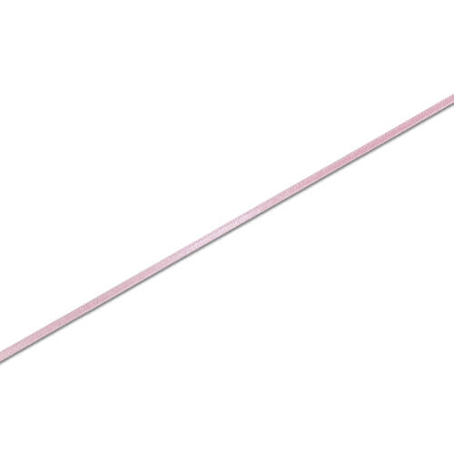 HEIKO シングルサテンリボン 3mm幅×20m巻 ピンク