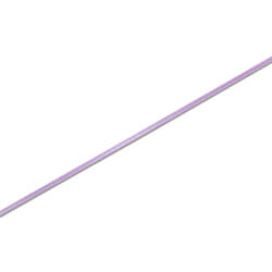 HEIKO シングルサテンリボン 3mm幅×20m巻 薄紫