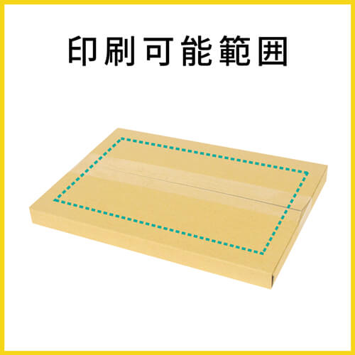 【名入れ印刷】厚さ2.5cm・ヤッコ型ケース（A4サイズ、ネコポス・クリックポスト）