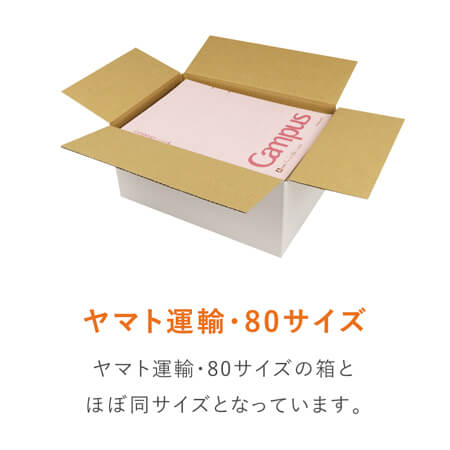 【宅配80サイズ】ダンボール箱（白）