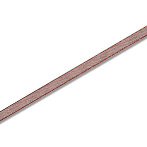 HEIKO Fオーガンジーリボン 12mm幅×30m巻 茶