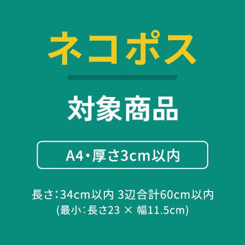 【名入れ印刷】厚さ2.5cm・ヤッコ型ケース（B5サイズ、ネコポス・クリックポスト）
