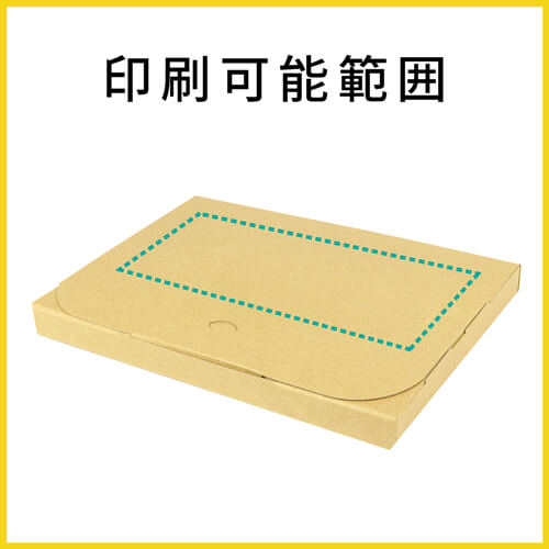 【名入れ印刷】厚さ2cm・テープレスケース（A4サイズ、クロネコDM便最大・ゆうパケット）