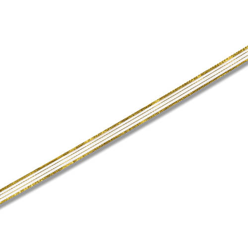 シースルーリボン １０×３０ ゴールド