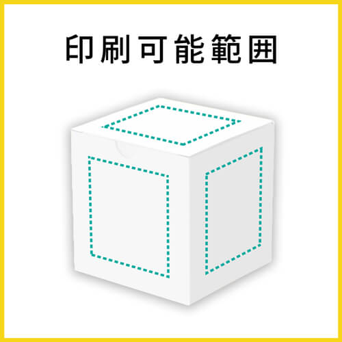 【名入れ印刷】小物用ケース（白・10cm立方体）