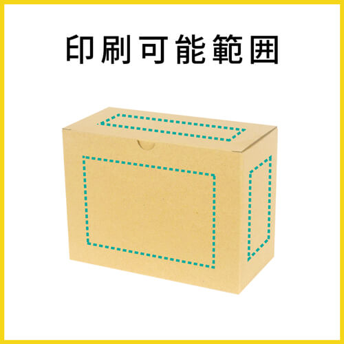 【名入れ印刷】ワンタッチ組立て ダンボール箱（DVD用）