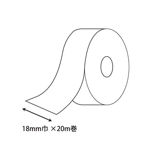 HEIKO ワンタッチメタルリボン 18mm幅×20m巻 ゴールド 1巻