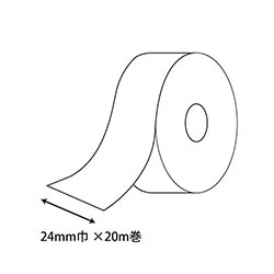 ワンタッチフラワーリボン ２４×２０ クロ