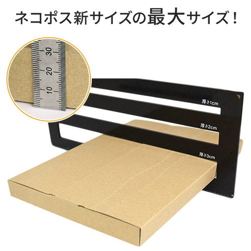 【ネコポス・クリックポスト】厚さ3cm・テープレスケース(しっかりタイプ)