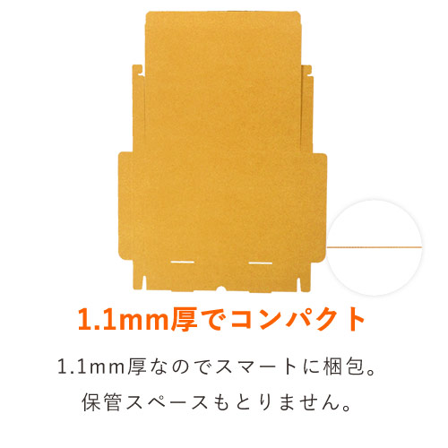 【クロネコゆうパケット・クリックポスト・ゆうパケット】厚さ3cm・N式ケース(しっかりタイプ)