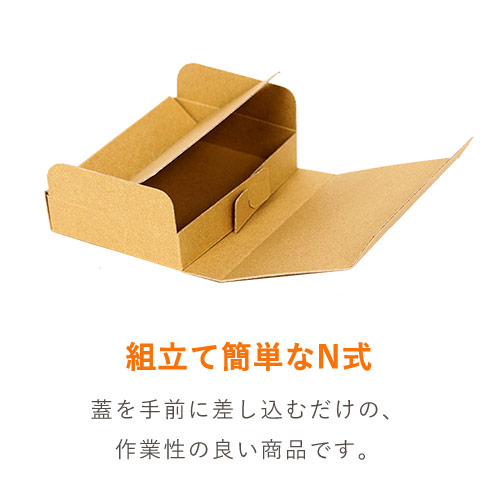 【クリックポスト・ゆうパケット最小】厚さ3cm・N式ケース(しっかりタイプ)