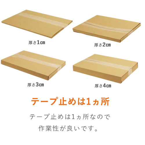 【ゆうパケット・定形外郵便】厚さ1?4cm変更可・ヤッコ型ケース(しっかりタイプ)