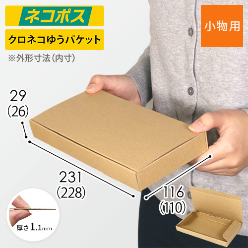 【ネコポス・定形外郵便】厚さ3cm・N式ケース(しっかりタイプ)