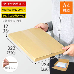 【クリックポスト・クロネコゆうメール】厚さ2cm・ヤッコ型ケース(しっかりタイプ)
