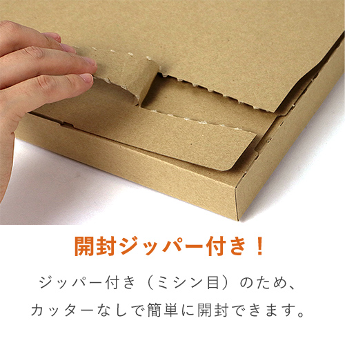 【ネコポス・クリックポスト】厚さ3cm・ジッパー付きケース(しっかりタイプ)