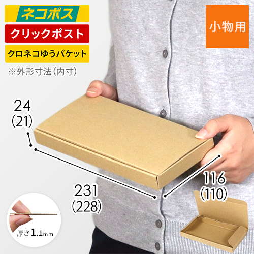 【ネコポス最小・定形外郵便】厚さ2.5cm・N式ケース(しっかりタイプ)