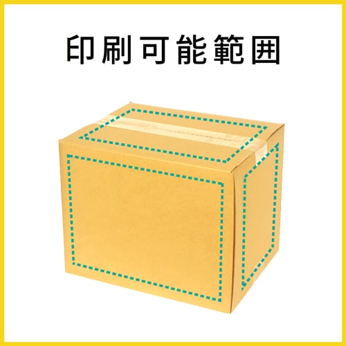 【名入れ印刷】宅配80サイズ ダンボール箱（A4サイズ）